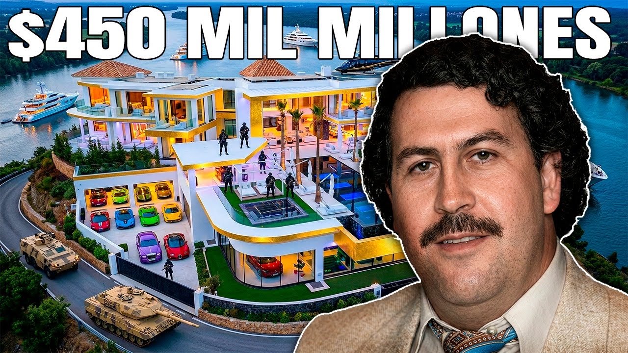 Así Es La LUJOSA Vida De PABLO ESCOBAR