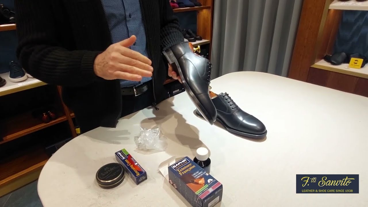 Come ripristinare il bordo suola delle tue scarpe eleganti in pelle