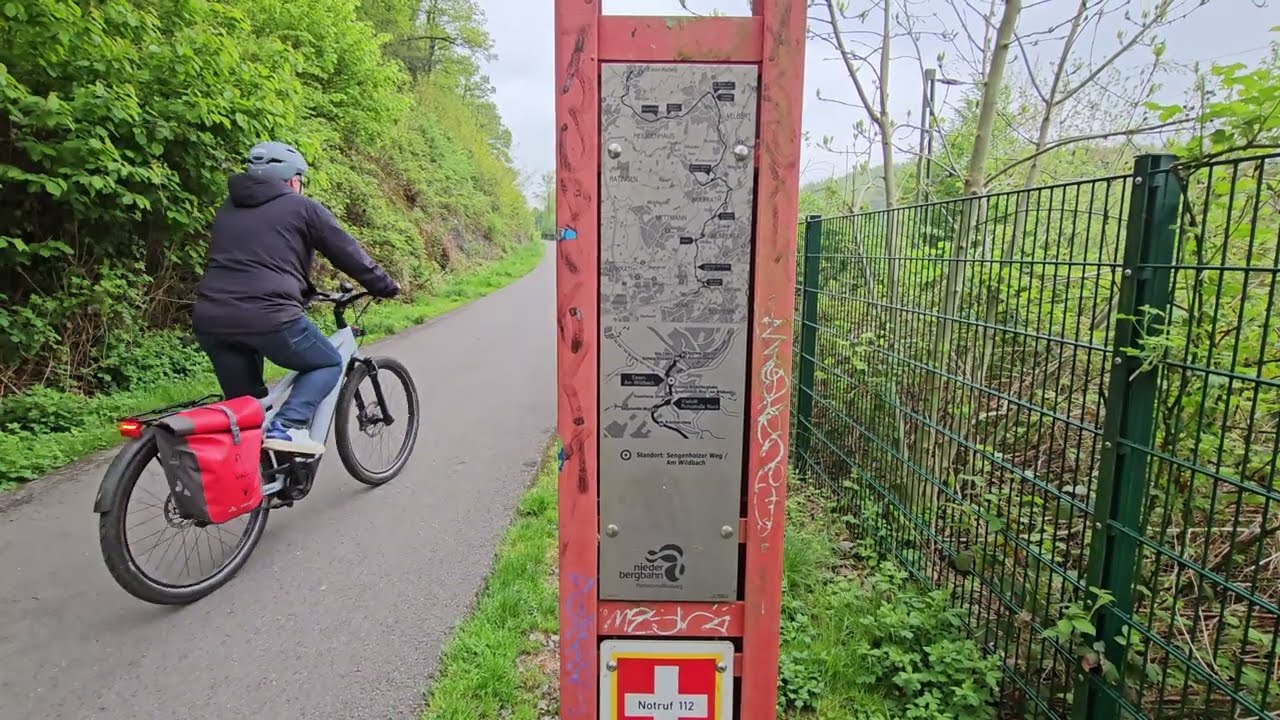 E-Scooter Tour 2025 - Panorama Trasse - Essen Kettwig - Wuppertal-Vohwinkel - 4K60fps