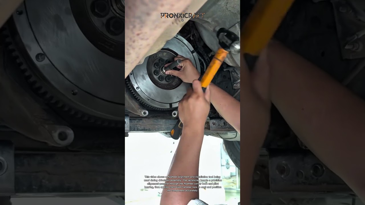 One Hammer Strike, Perfect Flywheel Alignment