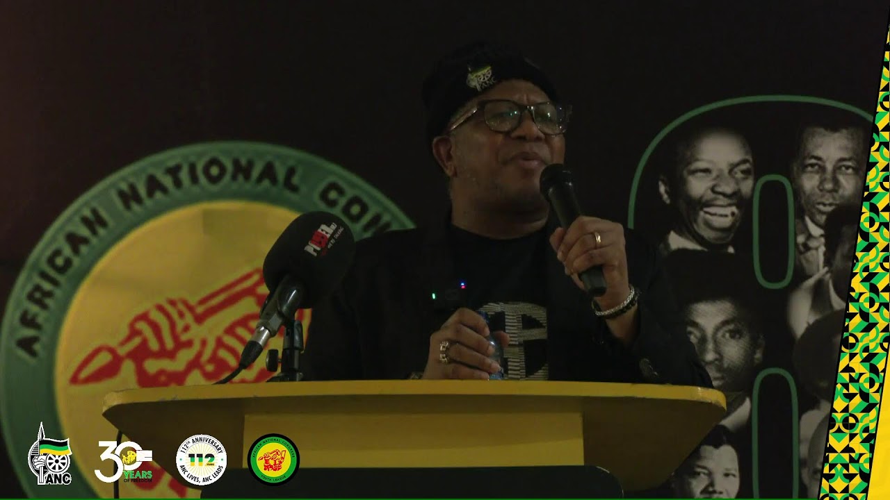 [WATCH LIVE] ANC Secretary-General, Comrade Fikile Mbalula, addresses ANCYL Fundraising Gala Dinn…