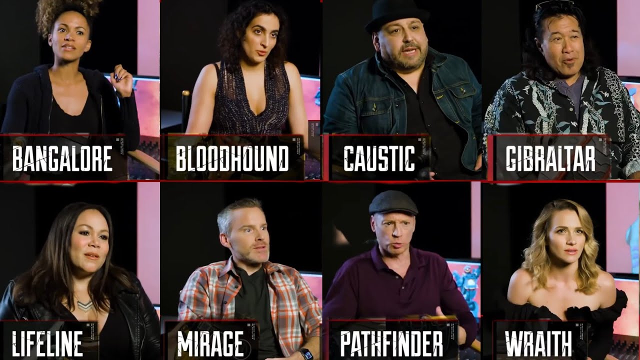 ❄️ Actores de voz de APEX legends: Su primera entrevista Sub Español - COLDbrethren
