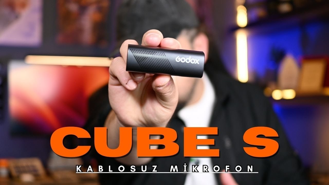 Tasarım ve Ses Harika Godox Cube S Kablosuz Mikrofon İnceleme