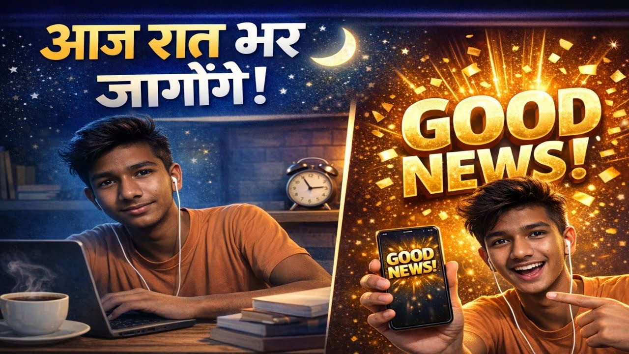 आज रात भर जागेंगे 😱 | लास्ट में मिली बड़ी GOOD NEWS 🎉 | सच में हुआ!