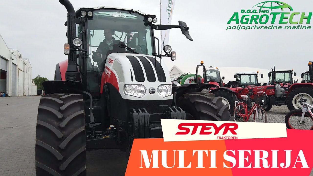 AGROTECH  PMD: Steyr Multi- jedan pravi multifunkcionalan traktor