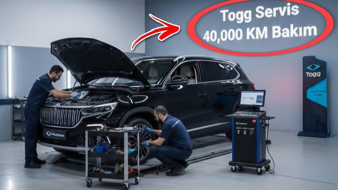 Togg 40.000 KM Bakımı! Serviste Neler Değişti, Ne Kadara Mal Oldu? 🚗🔧