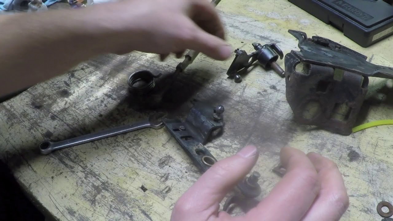 1997 Dodge Cummins 5.9 throttle linkage repair Part 2
