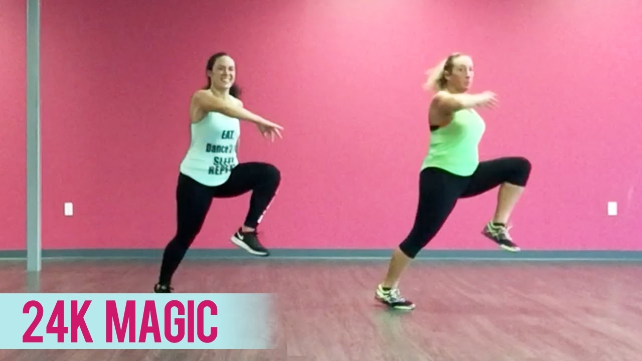 Bruno Mars - 24K Magic (Dance Fitness with Jessica)