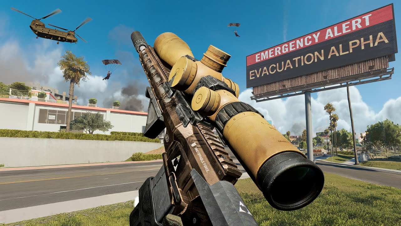 Abusing the NEW Sniper on Battlefield Royale..
