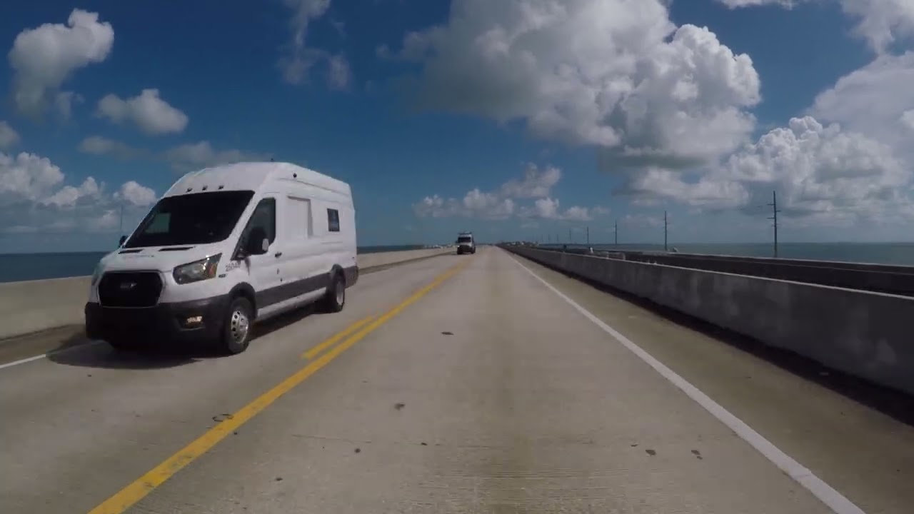 Riding through the keys 10/25 (no edit and crappy GoPro mount)