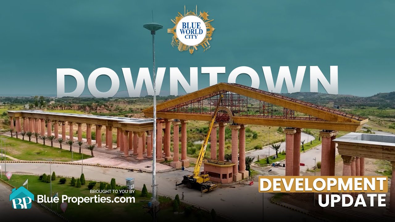 Downtown Blue World City | Development Updates October 2024 | BlueProperties.com