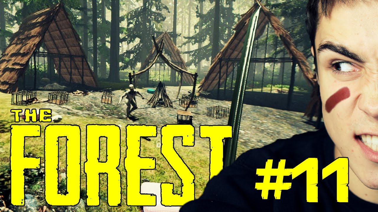 Główna wioska kanibali! - The Forest #11