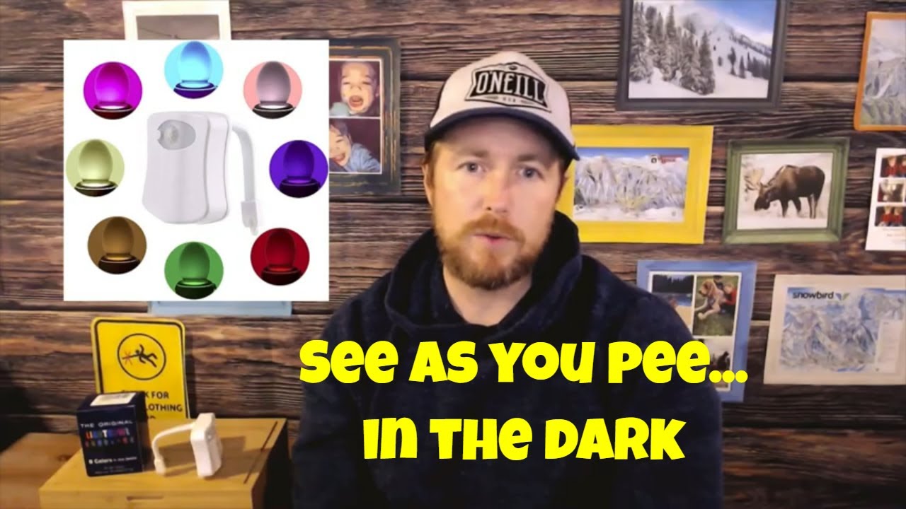 Lightbowl Toilet Night Light- Dude Reviews