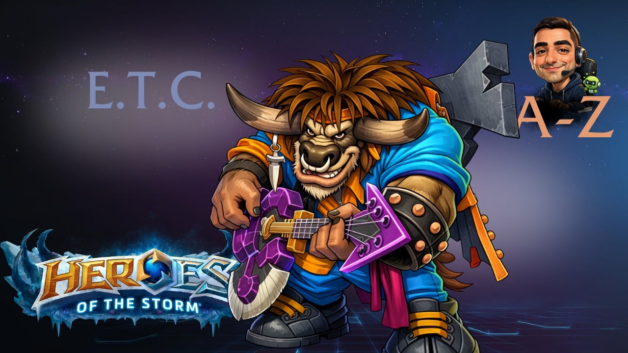 E.T.C. GAMEPLAY #18 (TOP DANO = 2/6 KKKK) - Heroes of the Storm de A-Z