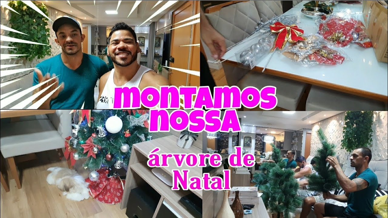 montamos nossa árvore de Natal 🌲