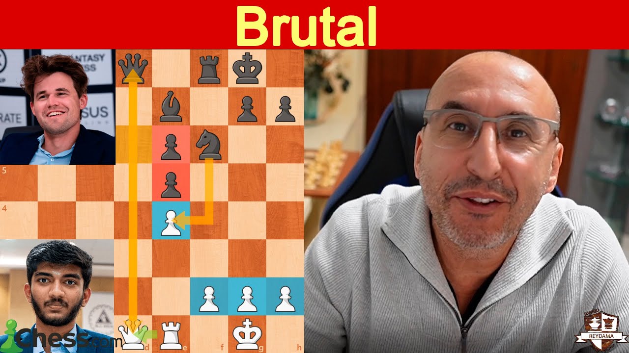 Brutal partida! Gukesh Vs Magnus Carlsen| Clutch Chess 2025 (Ronda 8)