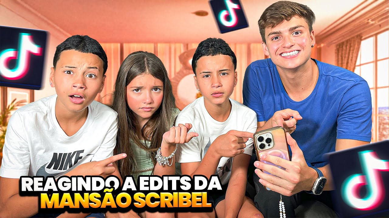 OS GÊMEOS ANTÔNIO E JP REAGIRAM AOS EDITS DA MANSÃO SCRIBEL •Antônio e JP•