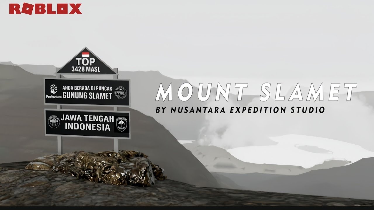 Mendaki Gunung Slamet - ROBLOX | Mount Slamet