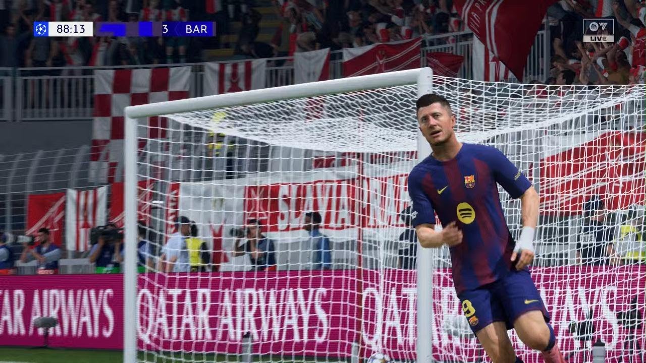 FC 26 - SK Slavia Praga vs FC Barcelona  Uefa Champions League - Career Mode