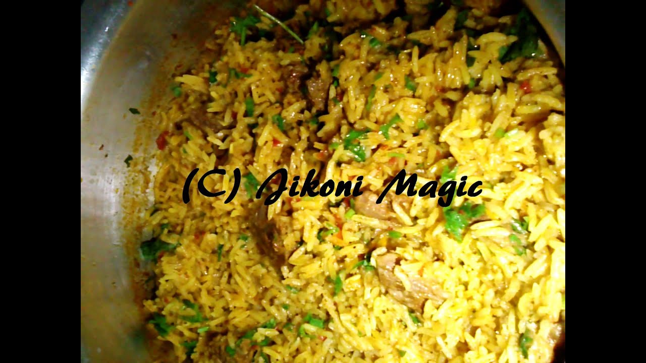 Beef Pilau Recipe -How to Make Beef Pilau - Jikoni Magic