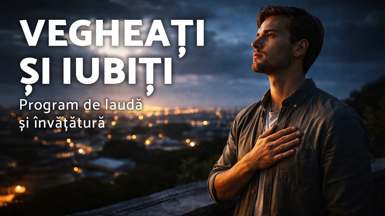 Vegheați și iubiți - Program de laudă și învățătură - AZSMR-Bucov LIVE