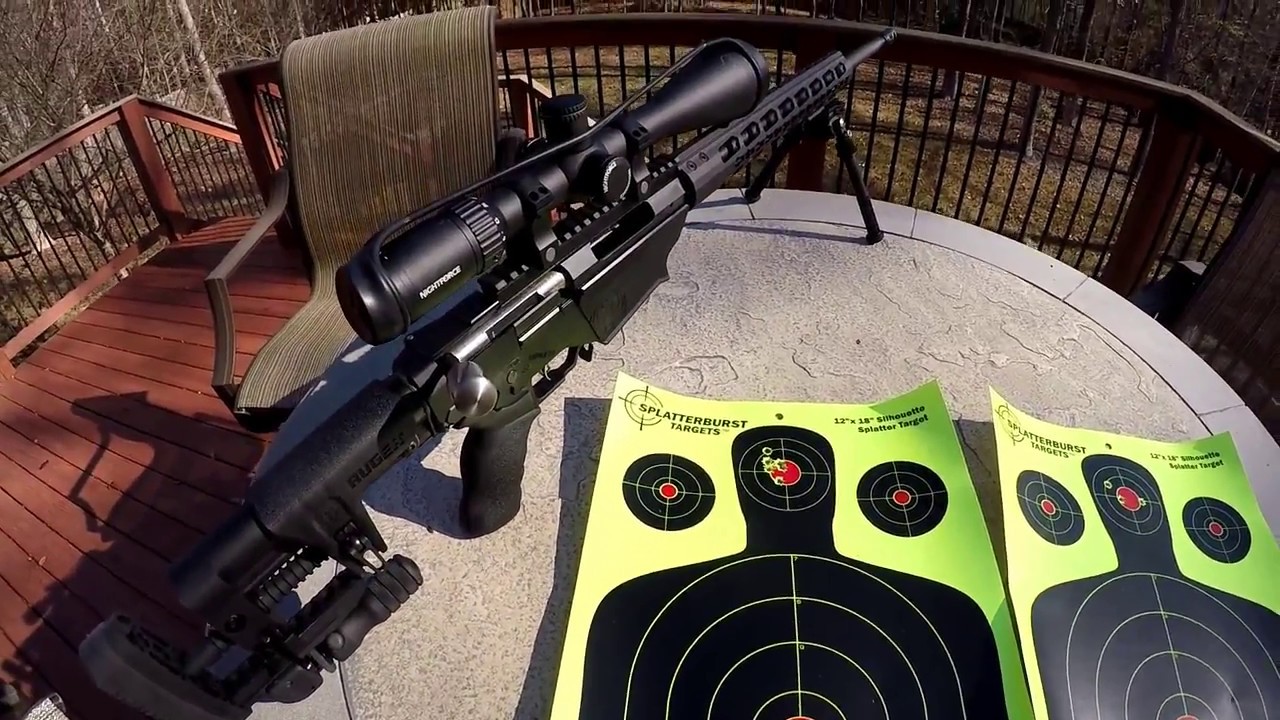 Ruger Precision Rifle First Shots....Love this Rifle!!