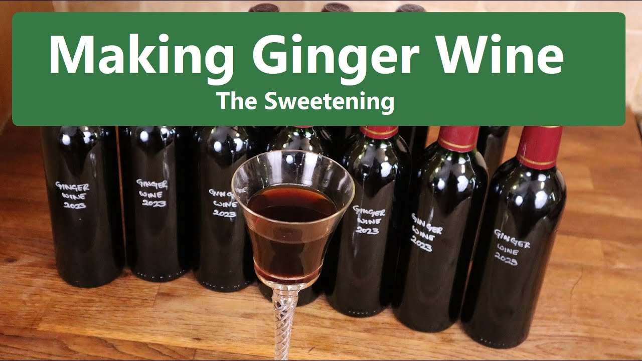 Making Ginger Wine (part 2)