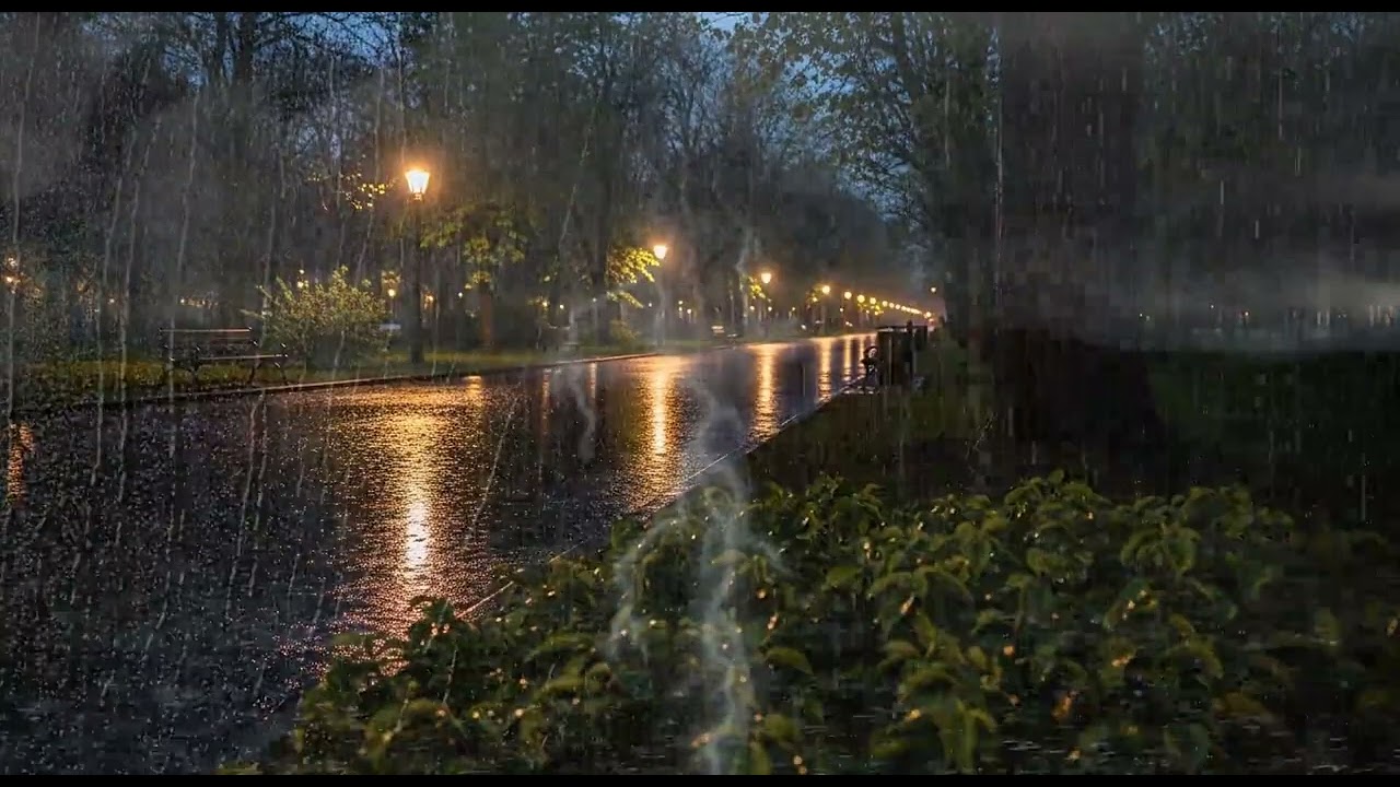 🌧 Massive Thunder & Nonstop Rain 💤 Deep Sleep Sound