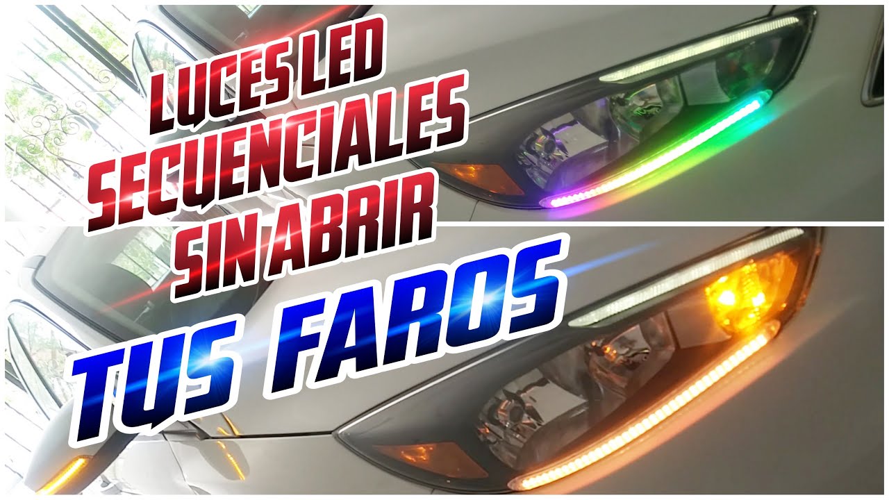 COMO INSTALAR DIRECCIONALES SECUENCIALES SIN ABRIR TUS FAROS