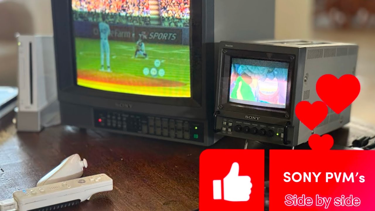 ASMR Retro Gaming Setup: Sony PVM Side-by-Side! Wii vs PS2 Slim-Dodgers vs Yankees & Jak and Daxter