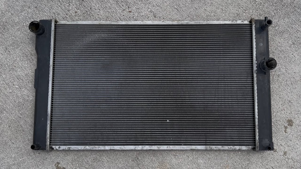 Toyota Prius V Engine Radiator Removal DIY