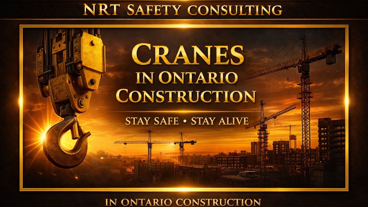 CRANES ON ONTARIO CONSTRUCTION SITES | NRT SAFETY CONSULTING