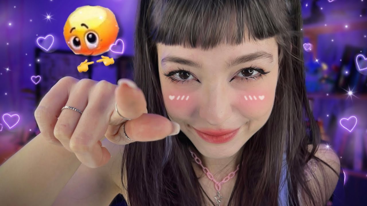 ASMR MENINA SEM NOÇÃO FICA TE CUTUCANDO (mas você gosta 😳)