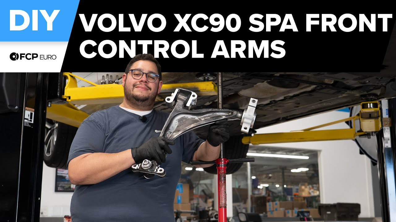 Volvo XC90 Front Control Arm Replacement DIY (2016-Present Volvo SPA XC90, XC60, P5)