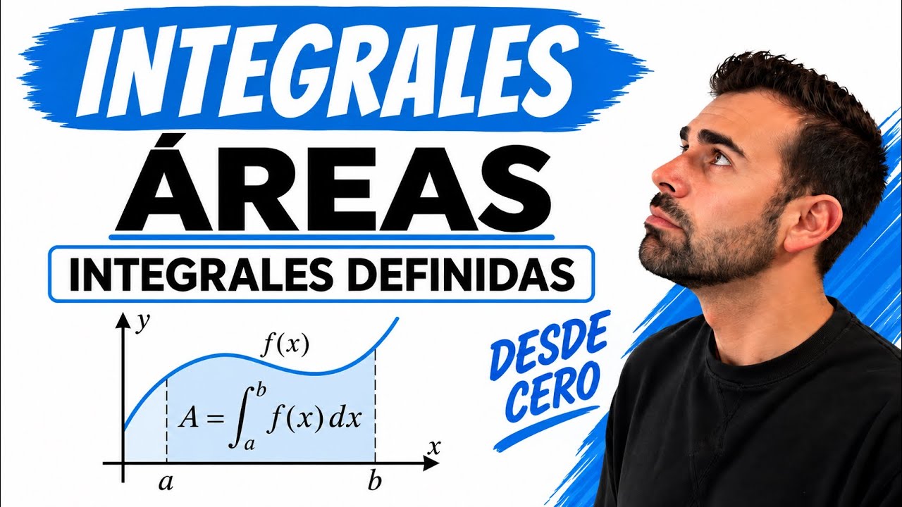 ÁREAS con INTEGRALES .Ejercicios Resueltos PASO A PASO