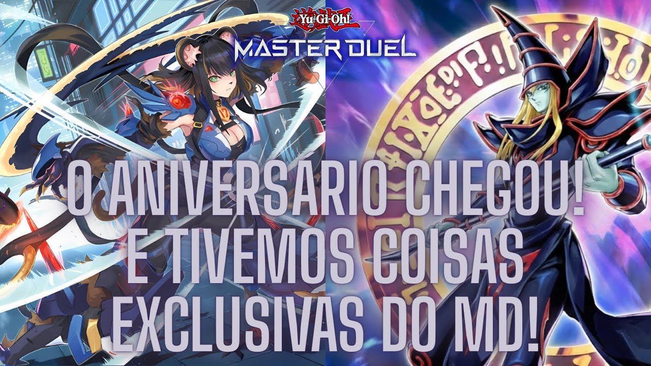 O ANIVERSÁRIO CHEGOU! E trouxe artes EXCLUSIVAS, MUITOS cosméticos e o K9! - Yu-Gi-Oh! Master Duel.