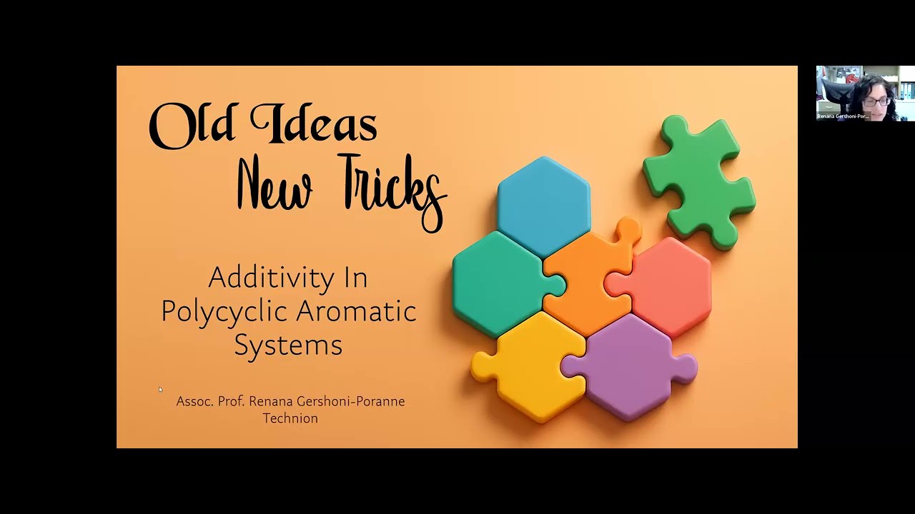 2nd ECCB Seminar: Old Ideas, New Tricks: Additivity in Polycyclic Aromatic Systems