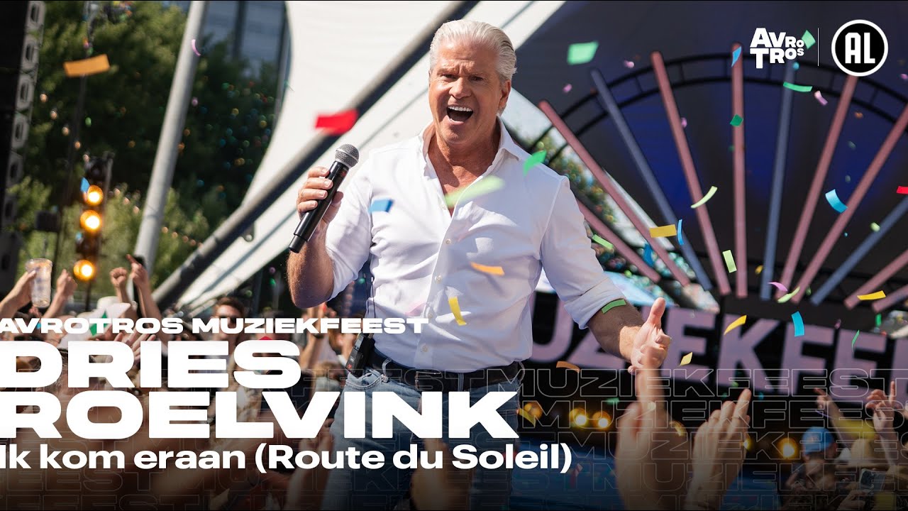 Dries Roelvink - Ik kom eraan (Route du soleil) (LIVE) &bull; Muziekfeest op het Plein 2025