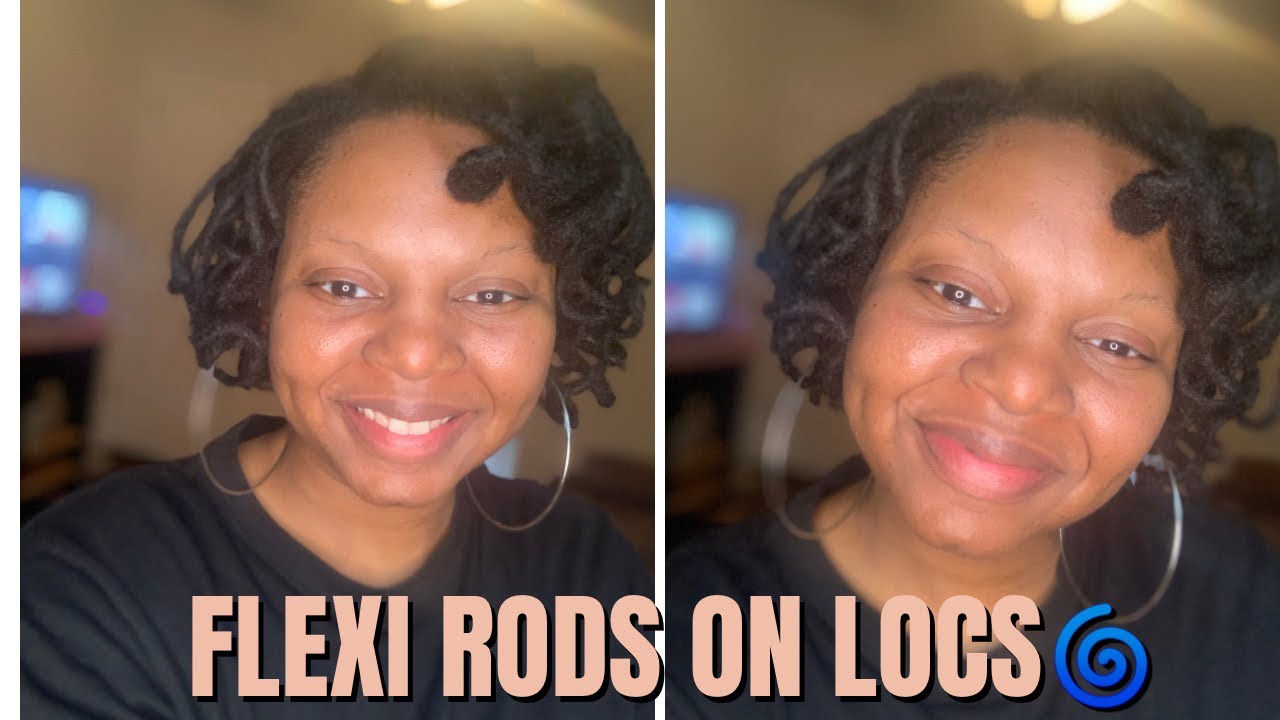 I tried Flexi Rods on My Locs😍🫣 | Kimlito251 #flexirodset #flexirods #locstyles