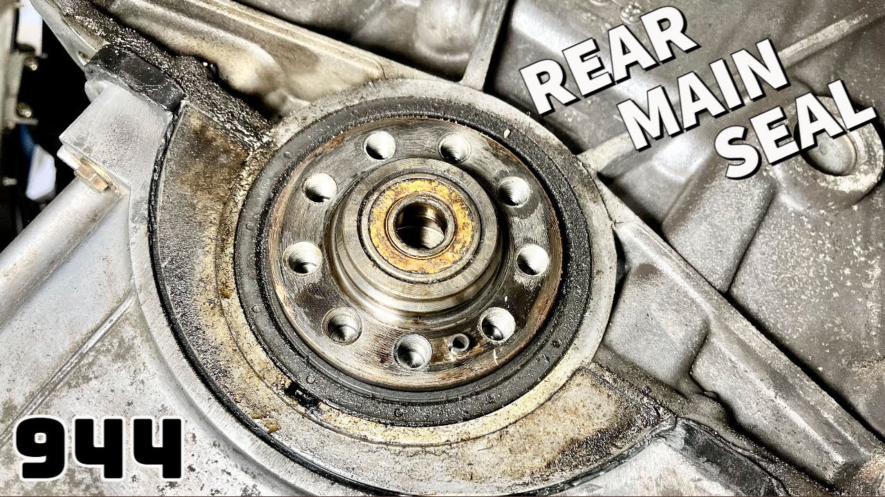 Porsche 944 Project Story – Oil Leak at Rear Crankshaft Seal / Status Update