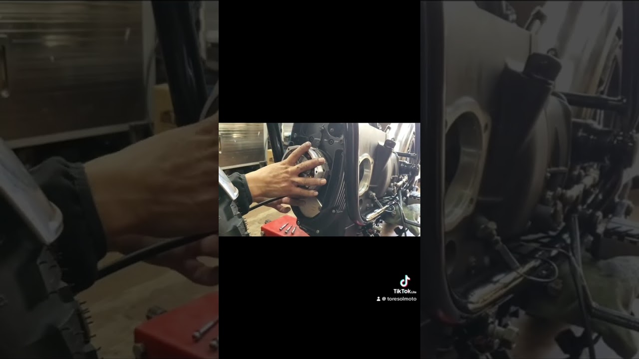 #r100rs Scrambler custom production #shorts