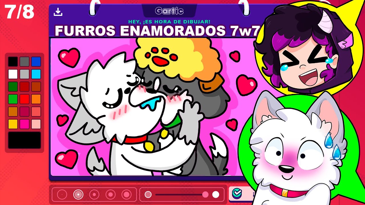 ¡DIBUJAMOS las ANIMACIONES de AMOR mas VERGONZOSAS! 🤣🎨 GARTIC PHONE con SPARTA y FRANCISCOGAMES