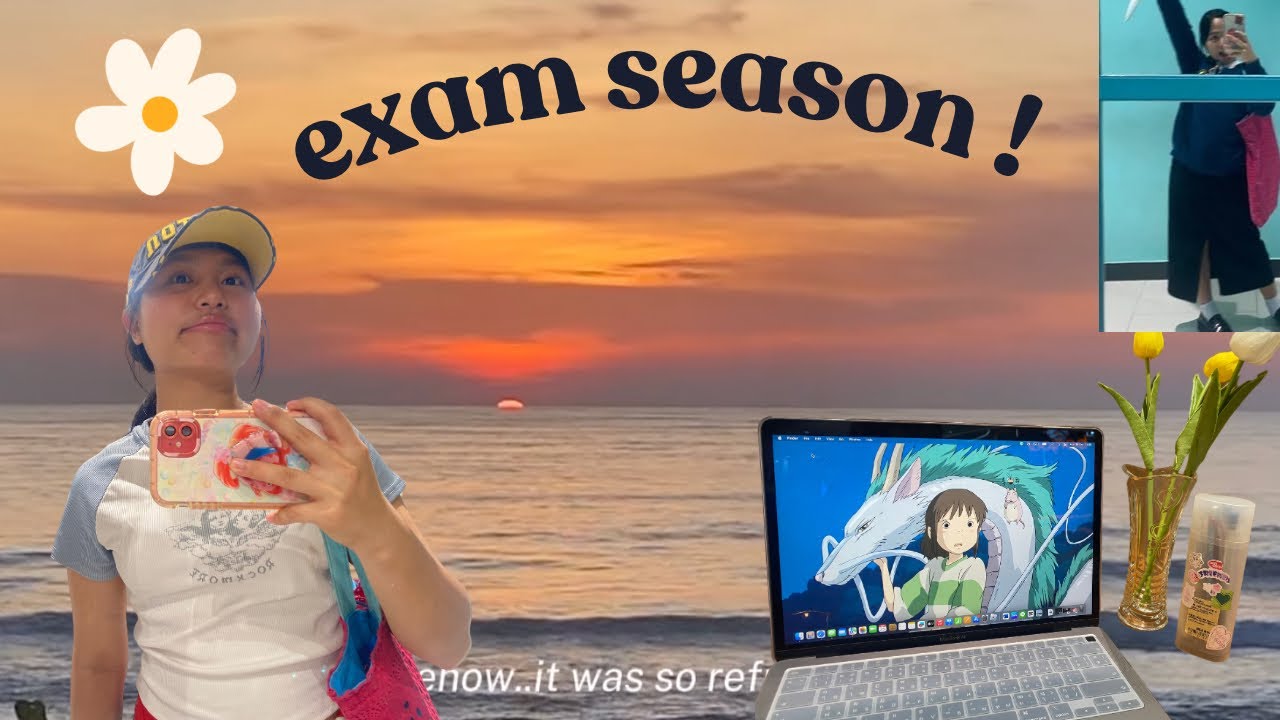 Final Week & macbook air unboxing I  productive day, 🧸📓💻✨