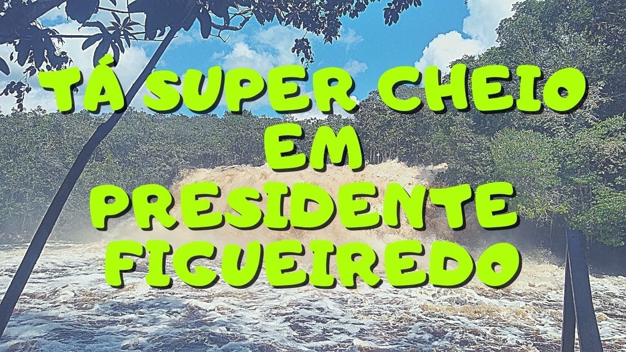 Cheia dos rios também afeta as cachoeiras de Presidente Figueiredo, Veja o nível da água