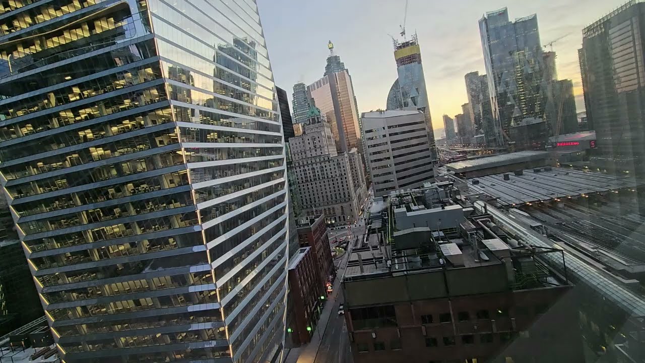 Beautiful Morning Timelapse with Relaxing Ambient Music | Toronto