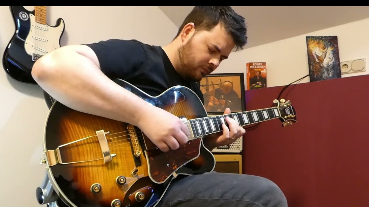 Swing Jazz,  Ibanez Guitar AF95FM and DV Mark Little Jazz