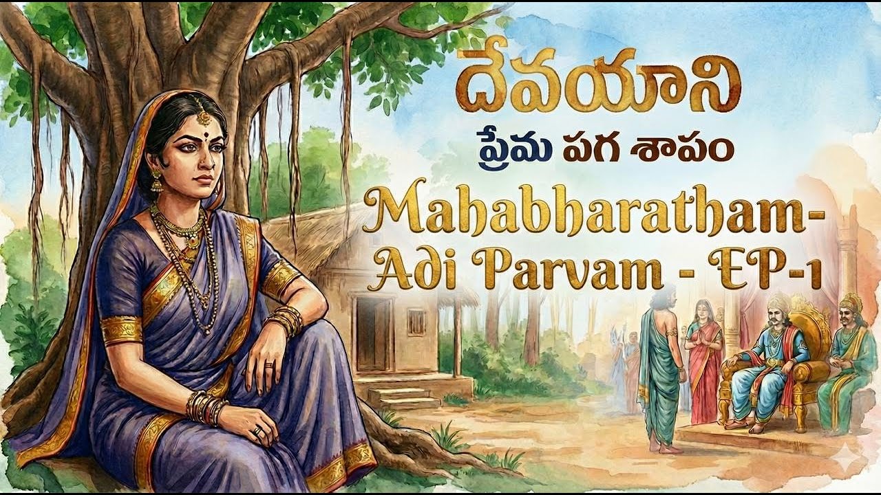 Mahabharata Episode 1 | Kacha, Devayani & Yayati | Origin of the Kuru Lineage
