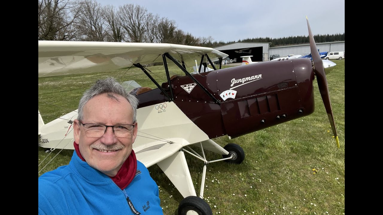 Erste Landungen mit der Bücker FK 131