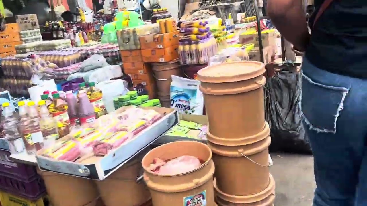 Shopping in Downtown Kingston Market — It Rough Out Ya! 