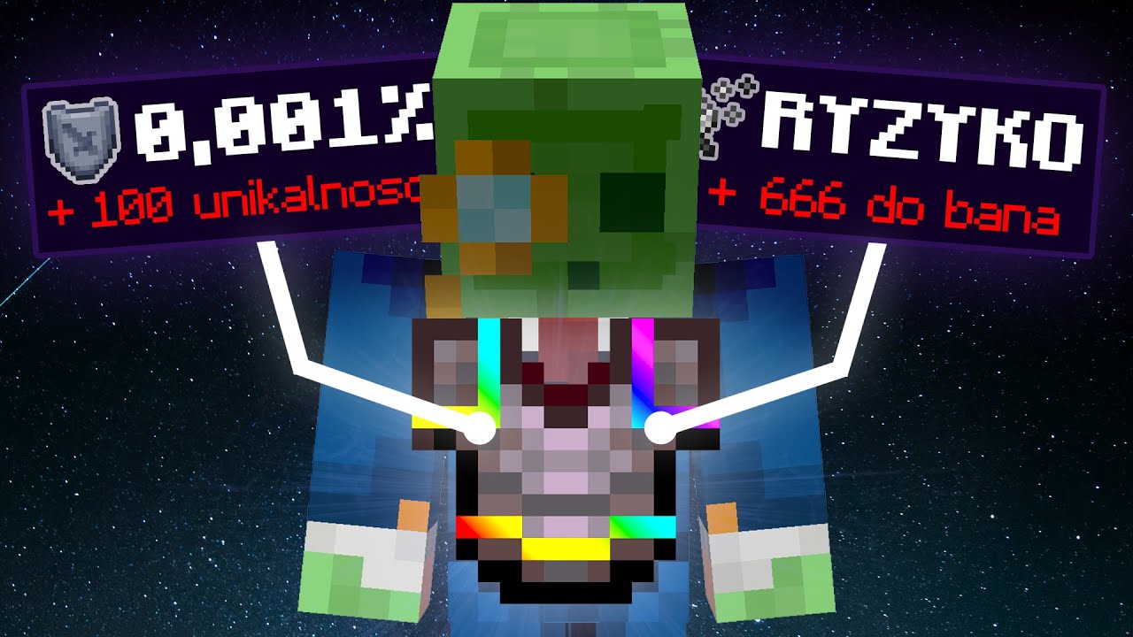 zdobyłem NIELEGALNĄ ZBROJĘ na tym SERWERZE MINECRAFT...